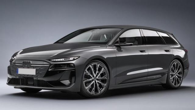 Audi A6 Avant e-tron anteriore