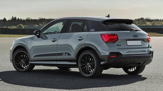 Audi Nuova Q2 tre quarti posteriore