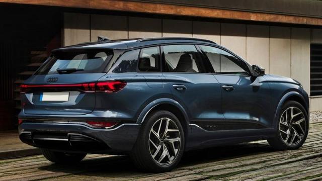 Audi Q6 e-tron posteriore