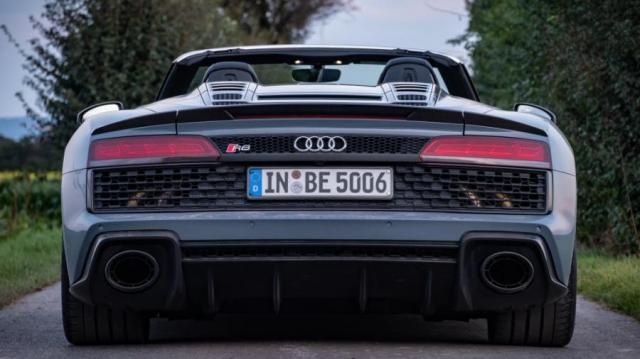 Audi R8 Spyder posteriore