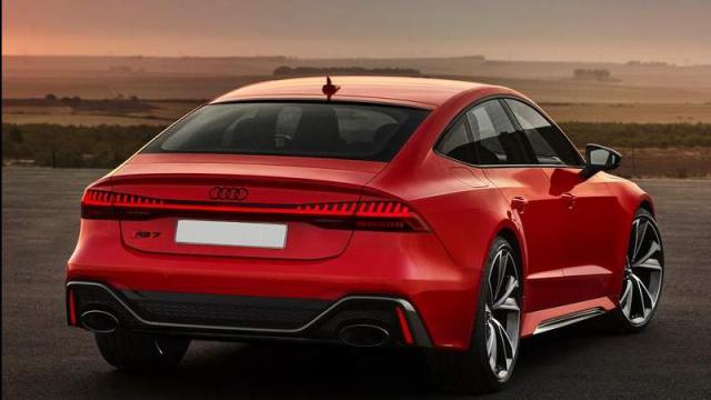 Audi Nuova RS 7 Sportback posteriore