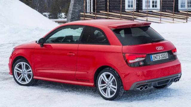 Audi S1 tre quarti posteriore