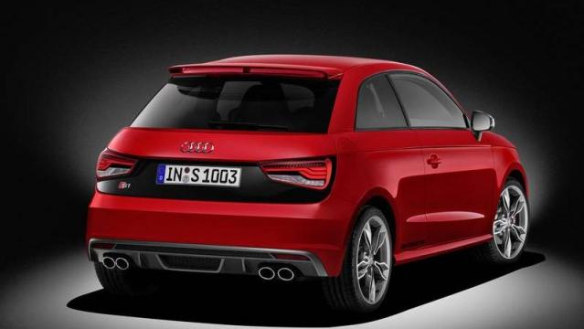 Audi S1 tre quarti posteriore foto