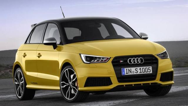 Audi S1 tre quarti anteriore