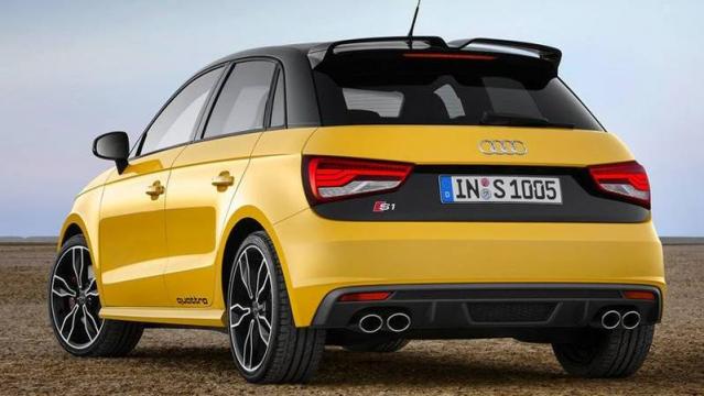 Audi S1 Sportback posteriore