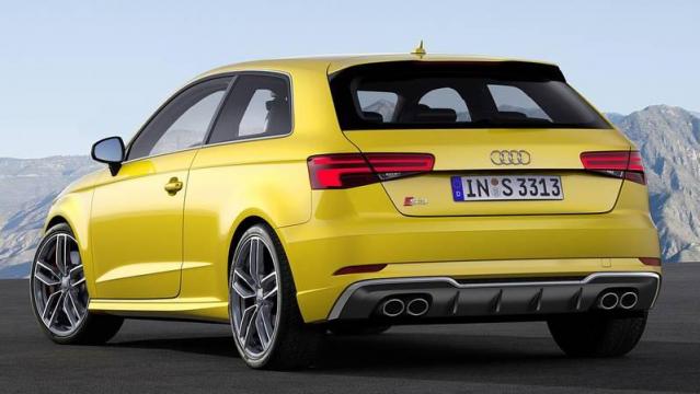 Audi S3 posteriore