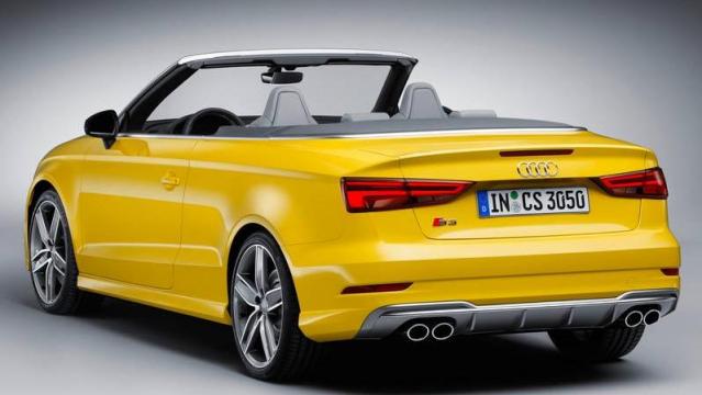 Audi S3 Cabriolet posteriore