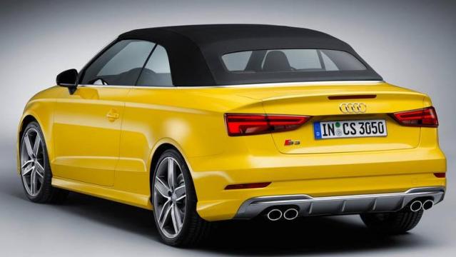 Audi S3 Cabriolet posteriore immagine