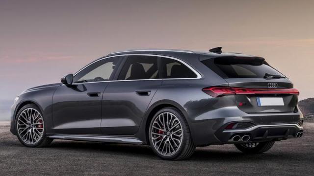 Audi Nuova S5 Avant posteriore