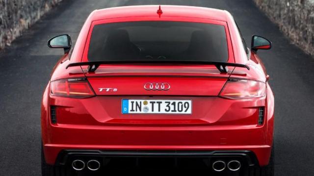 Audi tts coupe retro