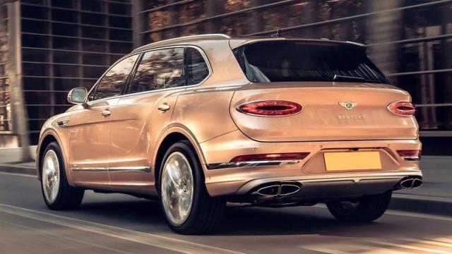 Bentley Bentayga posteriore