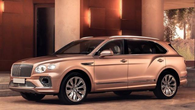 Bentley Bentayga anteriore