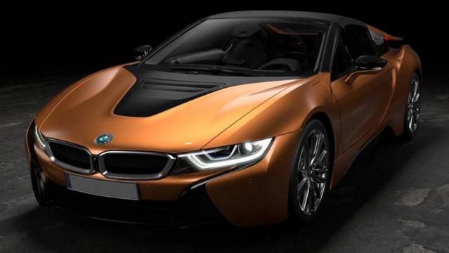 Nuova BMW i8 Roadster 2018