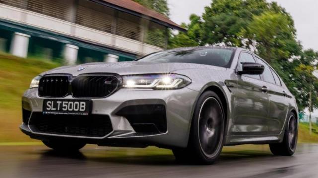 BMW M5 Competition strada