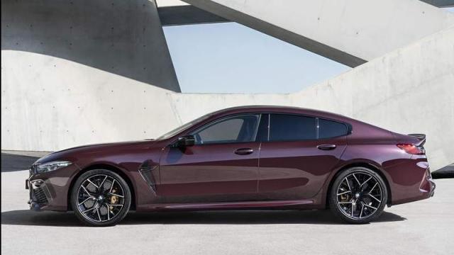 BMW Nuova M8 Gran Coupé profilo