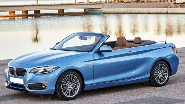 BMW Serie 2 Cabrio tre quarti anteriore