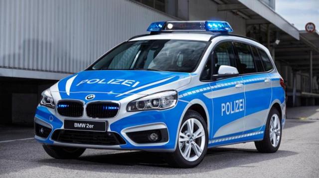 BMW Serie 2 Gran Tourer polizia