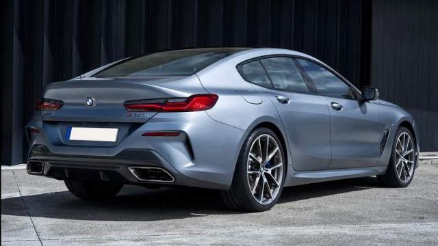 BMW Serie 8 Gran Coupe tre quarti posteriore