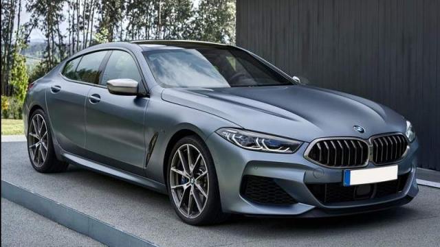 BMW Serie 8 Gran Coupe tre quarti anteriore