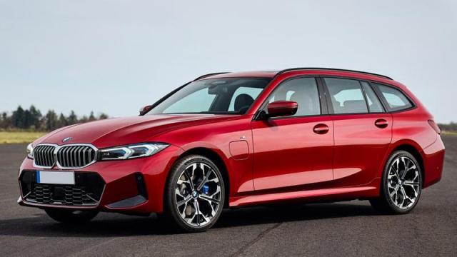BMW Serie 3 Touring anteriore