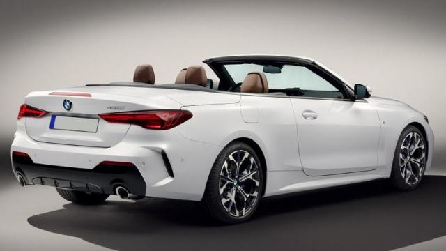 BMW Series 4 Cabrio posteriore