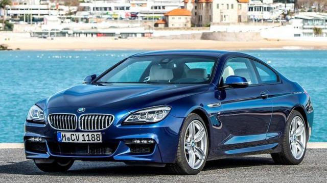 BMW Serie 6 Coupé tre quarti anteriore