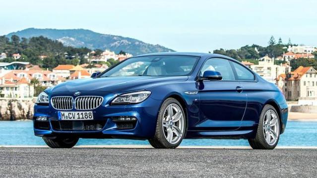 BMW Serie 6 Coupé tre quarti anteriore 1