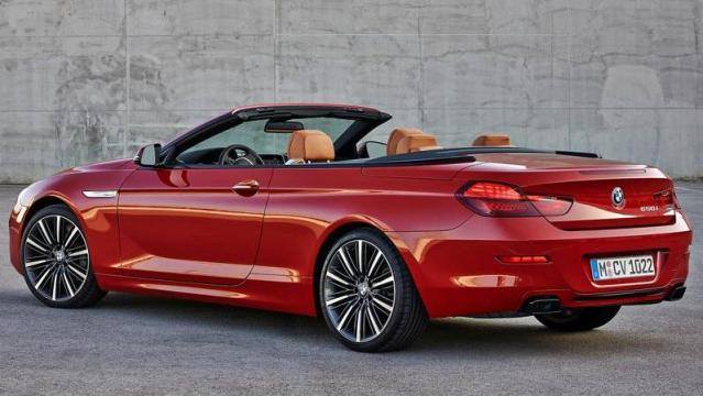 BMW Serie 6 Cabrio posteriore 1