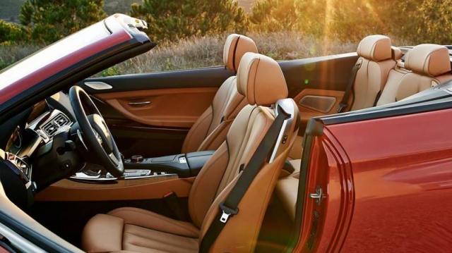 BMW Serie 6 Cabrio interni