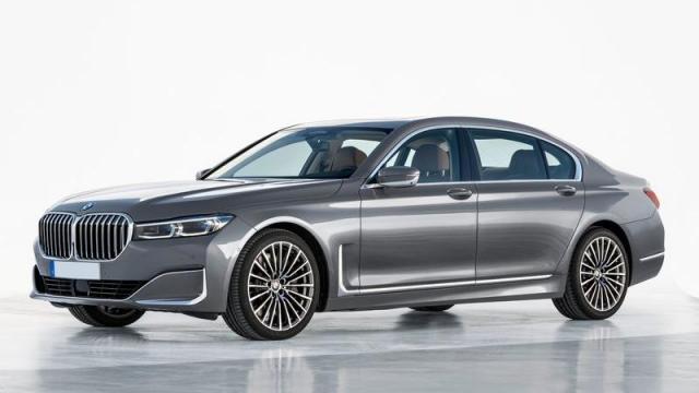 BMW Serie 7 Passo Lungo tre quarti anteriore