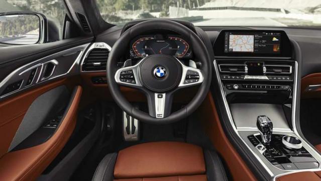 BMW Serie 8 Coupé 2018 interni