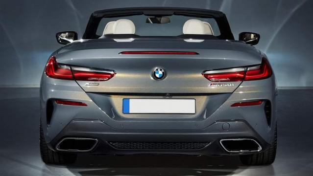 BMW Serie 8 Cabrio posteriore