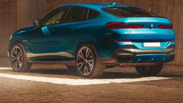 BMW X6 posteriore