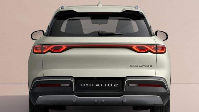 BYD ATTO 2 posteriore