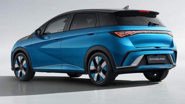 BYD Dolphin posteriore