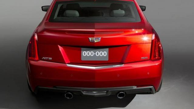 Cadillac ATS Coupé posteriore