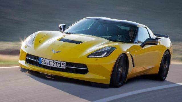 Chevrolet Corvette Stingray anteriore