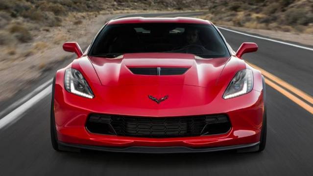 Chevrolet Corvette Z06 anteriore