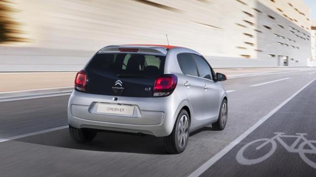 Citroen C1 posteriore