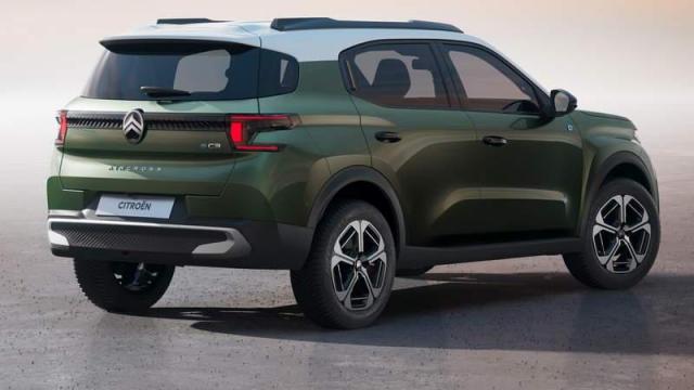 Citroen C3 Aircross posteriore