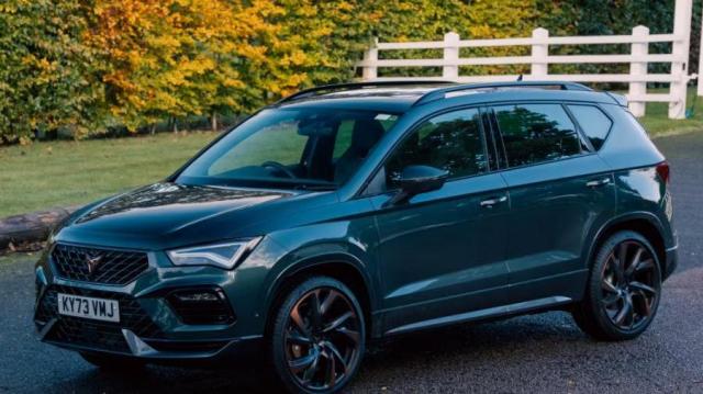 Cupra Ateca blu