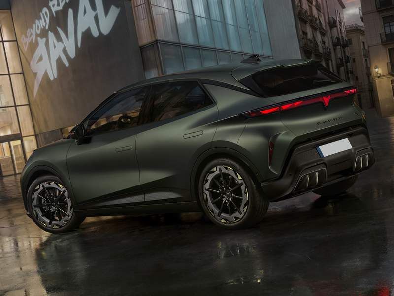 Cupra Raval posteriore