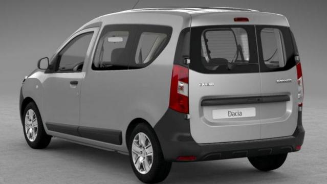 Dacia Dokker tre quarti posteriore