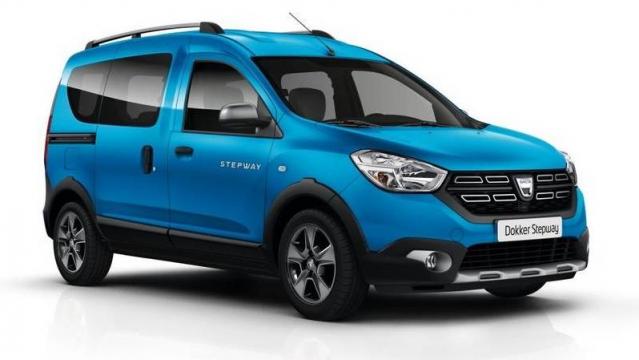 Dacia Dokker tre quarti anteriore