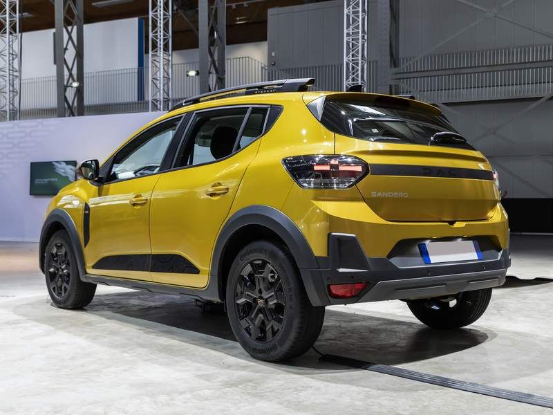 Dacia Nuova Sandero Stepway posteriore