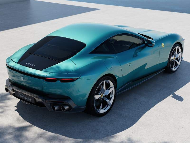 Ferrari Amalfi posteriore