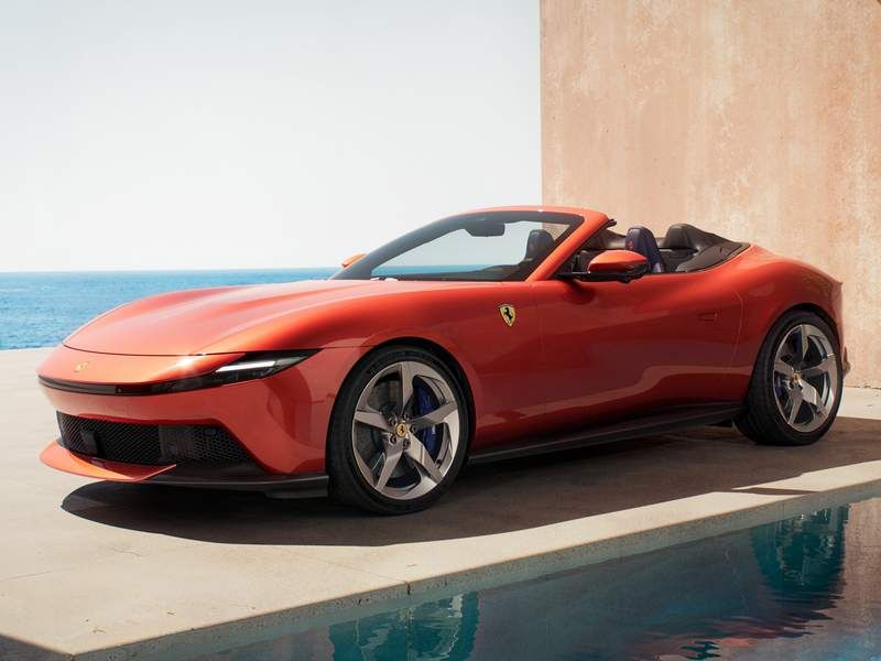 Ferrari Amalfi Spider anteriore