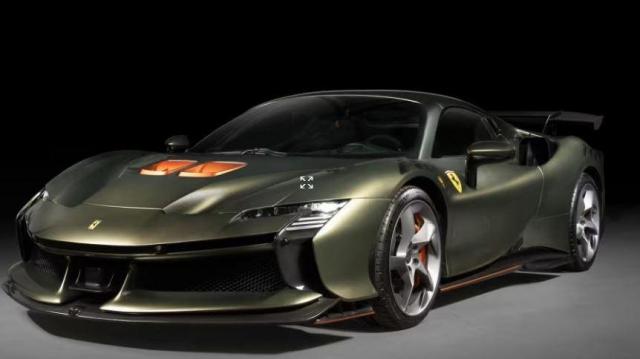 Ferrari SF90 XX Spider scura