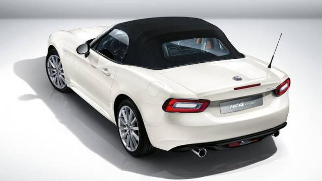 FIAT 124 Spider posteriore