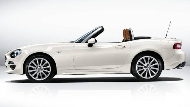 FIAT 124 Spider profilo